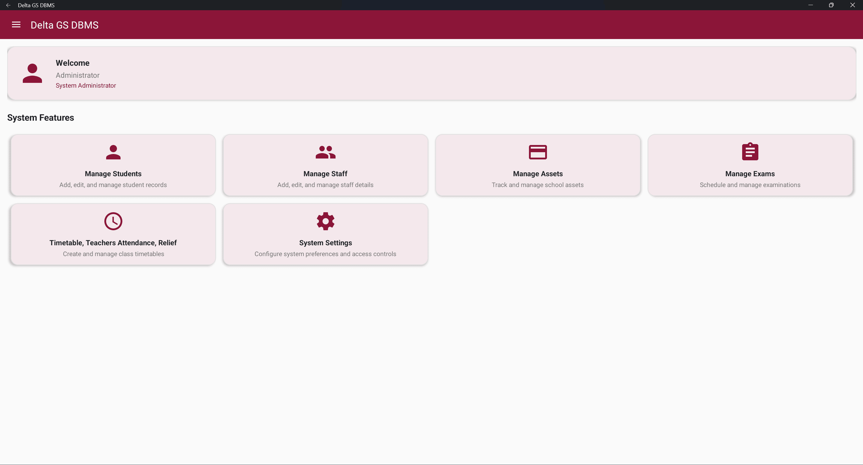 Delta Gemunupura College DBMS