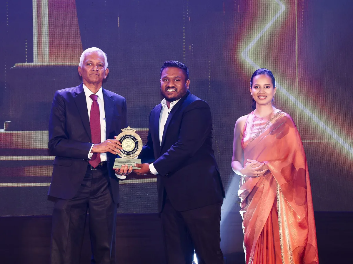 BestWeb.lk 2026 Gold Winner