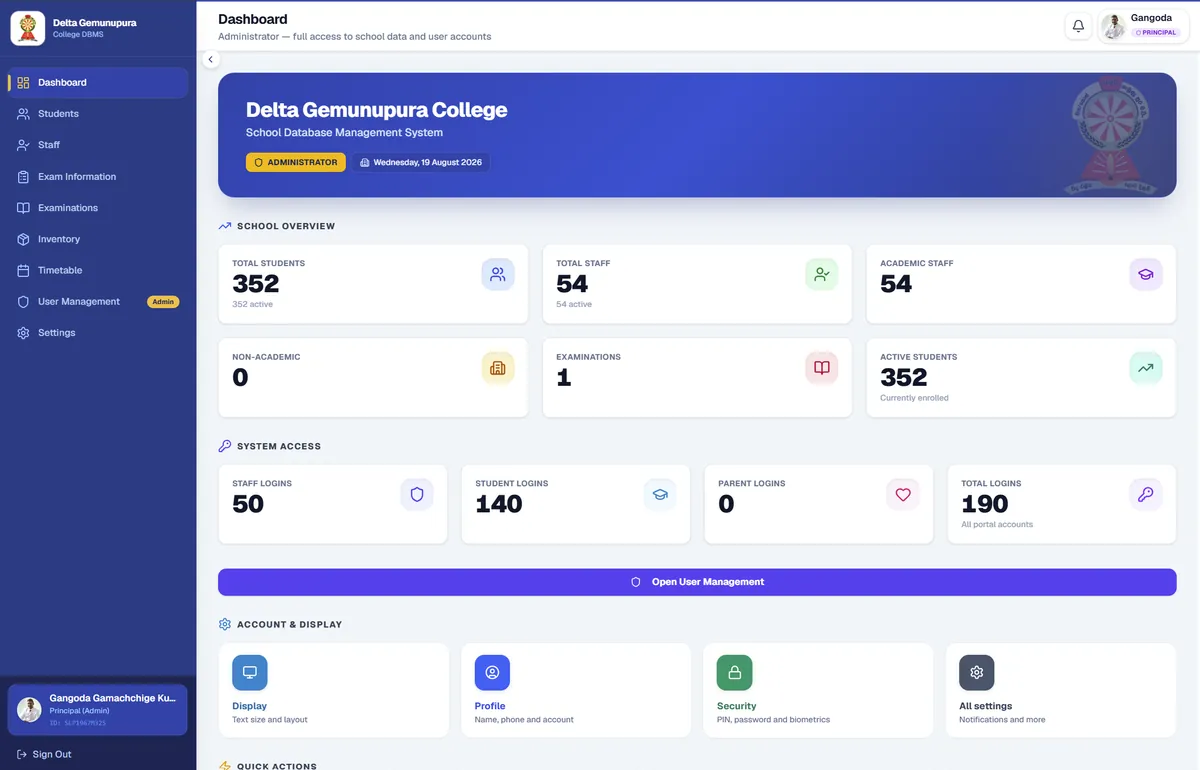 Smart School Cloud-Based Management System